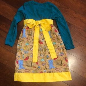 Girls dress size 8 - custom made